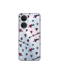 Torbica Silikonska Print Skin za Honor X7 Heart Pattern - 8018766