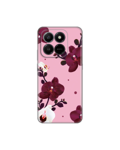 Maska za Honor X7d 4G/400 Smart 5G Silikonska Print Skin Pink Orchid