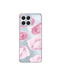 Maska za Honor X8 Silikonska Print Skin Pink Clouds - 8018769