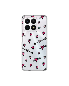 Maska za Honor X8a Heart Pattern Silikonska Print Skin - 8019554
