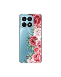 Maska za Honor X8a Wild Roses Silikonska Print Skin - 8019565