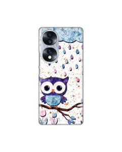 Maska za Huawei Honor 70 Owl Silikonska Print Skin - 8019394