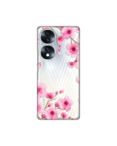 Maska za Huawei Honor 70 Rose flowers Silikonska Print Skin - 8019393