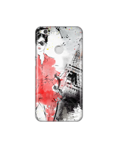 Torbica Silikonska Print Skin Za Huawei Honor 8 Lite/P8 Lite 2017/P9 Lite 2017 Paris Fashion - 8008368