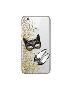 Torbica Silikonska Print Skin Za Huawei Honor 8 Lite/P8 Lite 2017/P9 Lite 2017 Cat Fashion - 8008364