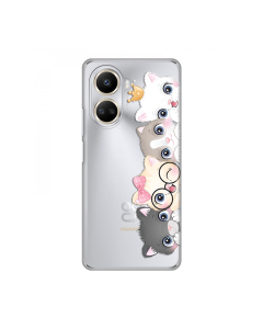 Torbica Silikonska Print Skin za Huawei Nova 10 SE Cats - 8019335