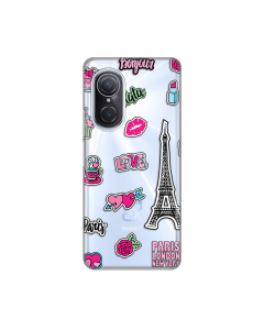 Torbica Silikonska Print Skin za Huawei Nova 9 SE Love Paris - 8019127
