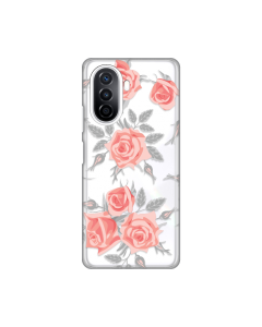 Torbica Silikonska Print Skin za Huawei Nova Y70/Y70 Plus Elegant Roses - 8019131