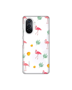 Torbica Silikonska Print Skin za Huawei Nova Y70/Y70 Plus Flamingos - 8019132