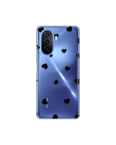 Torbica Silikonska Print Skin za Huawei Nova Y70/Y70 Plus Hearts - 8018795