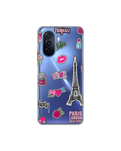 Torbica Silikonska Print Skin za Huawei Nova Y70/Y70 Plus Love Paris - 8018937
