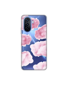 Torbica Silikonska Print Skin za Huawei Nova Y70/Y70 Plus Pink Clouds - 8018939