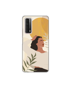 Torbica Silikonska Print Skin za Huawei P smart 2021 Boho Girl - 8020741