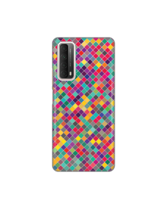 Maska za Huawei P Smart 2021 Colorful cubes Silikonska Print Skin - 8018628