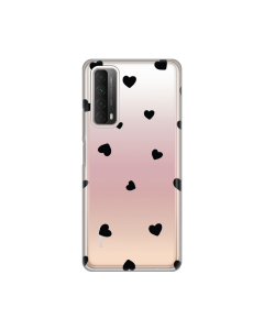 Maska za Huawei P smart 2021 Hearts Silikonska Print Skin - 8017541