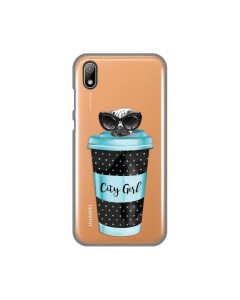 Torbica Silikonska Print Skin za Huawei Y5 2019/Honor 8S 2019/2020 City Coffee - 8014924