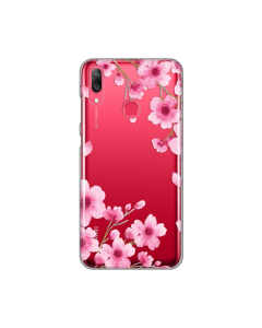 Maska za Huawei Y7 2019/Y7 Prime 2019 Rose flowers Silikonska Print Skin - 8018609