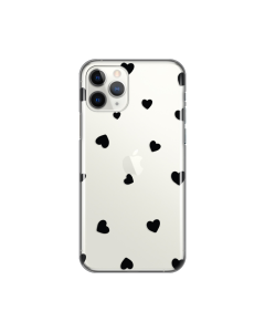 Maska za iPhone 11 Pro 5.8 Hearts Silikonska Print Skin - 8017726