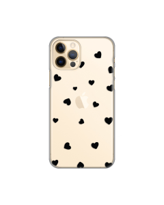 Torbica Silikonska Print Skin za iPhone 12/12 Pro 6.1 Hearts - 8018953
