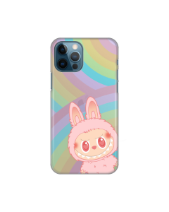 Maska za iPhone 12/12 Pro 6.1 La Bubu Rainbow Silikonska Print Skin - 8020923