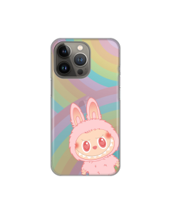 Maska za iPhone 13 Pro 6.1 La Bubu Rainbow Silikonska Print Skin - 8020846