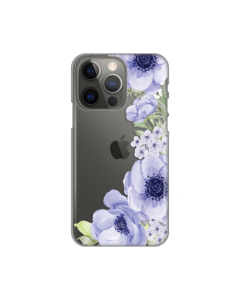 Torbica Silikonska Print Skin za iPhone 13 Pro 6.1 Blue Roses - 8018038