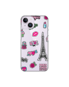 Torbica Silikonska Print Skin za iPhone 14 6.1 Love Paris - 8019058