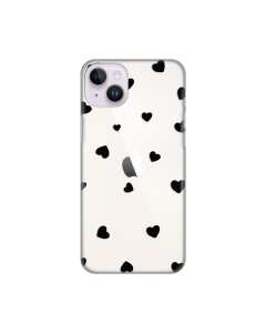 Torbica Silikonska Print Skin za iPhone 14 Plus 6.7 Hearts - 8019063