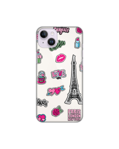 Torbica Silikonska Print Skin za iPhone 14 Plus 6.7 Love Paris - 8019064