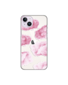 Torbica Silikonska Print Skin za iPhone 14 Plus 6.7 Pink Clouds - 8019066