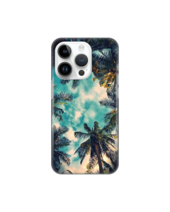 Torbica Silikonska Print Skin za iPhone 14 Pro 6.1 Palm tree - 8019071