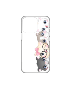 Torbica Silikonska Print Skin za iPhone 14 Pro Max 6.7 Cats - 8018984