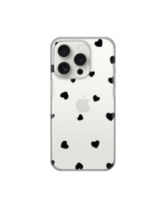 Maska za iPhone 15 Pro 6.1 Hearts Silikonska Print Skin - 8019872