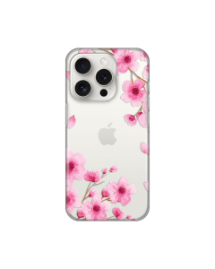 Maska za iPhone 15 Pro 6.1 Rose flowers Silikonska Print Skin - 8019873