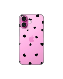 Maska za iPhone 16 6.1 Hearts Silikonska Print Skin - 8020422