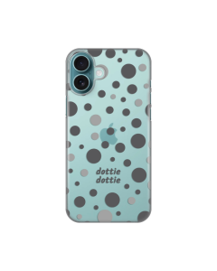 Maska za iPhone 16 Plus 6.7 Dottie Dottie Gray Silikonska Print Skin - 8020426