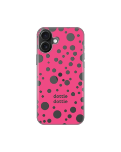 Maska za iPhone 16 Plus 6.7 Dottie Dottie Silikonska Print Skin Pink - 8020427