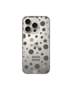Maska za iPhone 16 Pro 6.3 Dottie Dottie Gray Silikonska Print Skin - 8020433