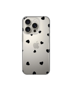Maska za iPhone 16 Pro 6.3 Hearts Silikonska Print Skin - 8020436