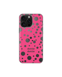 Maska za iPhone 16 Pro Max 6.9 Dottie Dottie Silikonska Print Skin Pink - 8020441