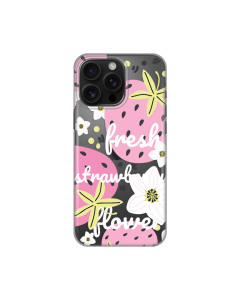 Maska za iPhone 16 Pro Max 6.9 Fresh Silikonska Print Skin Pink - 8020442