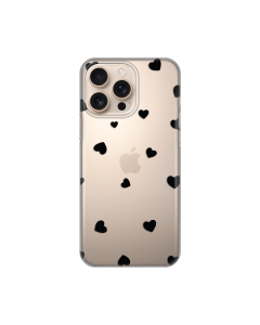 Maska za iPhone 16 Pro Max 6.9 Hearts Silikonska Print Skin - 8020443