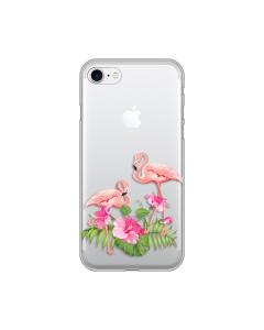 Torbica Silikonska Print Skin za iPhone 7/8/SE 2020/2022 Flamingo - 8018171