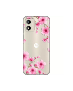 Torbica Silikonska Print Skin za Motorola Moto E13 Rose flowers - 8019637