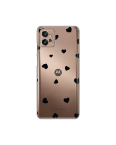 Torbica silikonska Print Skin za Motorola Moto G32 Hearts - 8019352