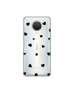 Torbica Silikonska Print Skin za Nokia G10/G20 Hearts - 8018461