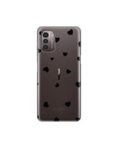 Torbica Silikonska Print Skin za Nokia G11/G21 Hearts - 8018764