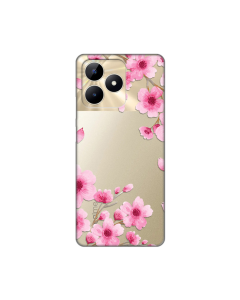 Torbica Silikonska Print Skin za Realme C53 Rose Flowers - 8019786