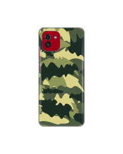Torbica Silikonska Print Skin za Samsung A035G Galaxy A03  Army - 8018346