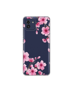 Torbica Silikonska Print Skin za Samsung A035G Galaxy A03 Rose flowers - 8018538